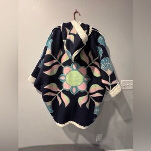 Free People Granada Jacquard Cardi in the "Midnight Combo"